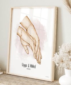 Alternative view of Plakat, Hænder – berøring