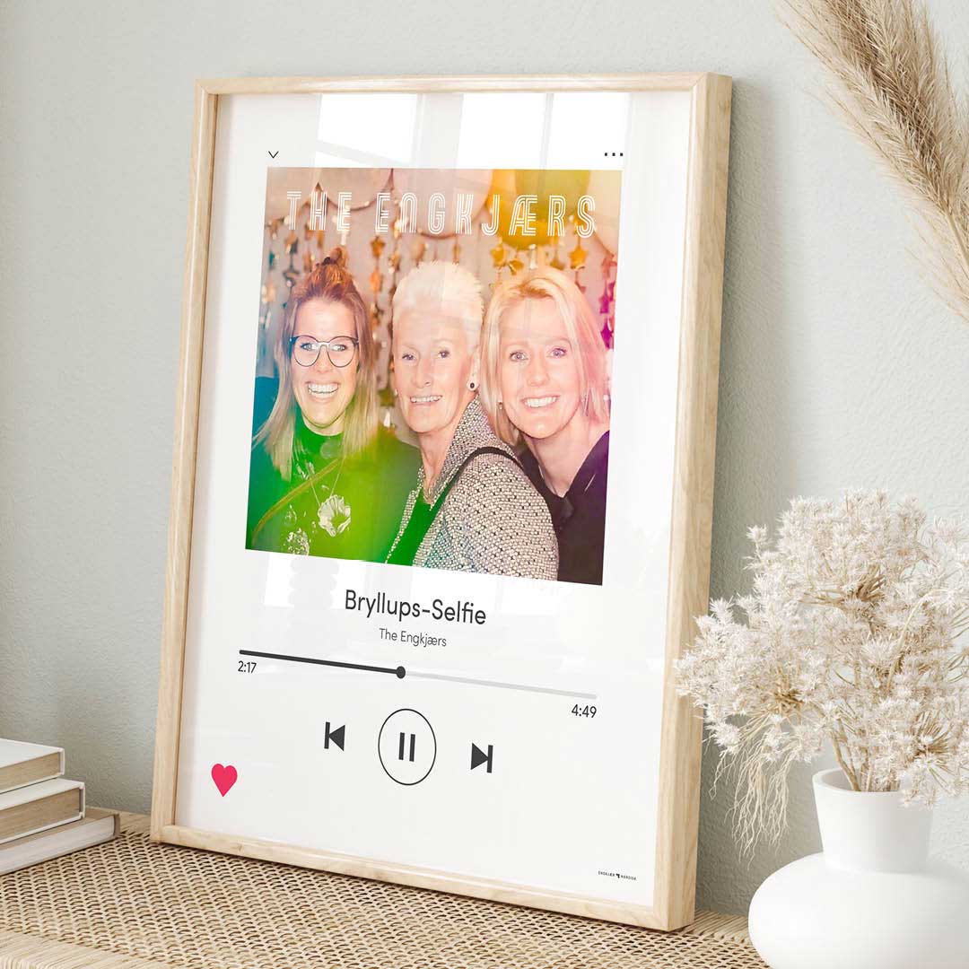 Unik Track-plakat, Design 05 - Billede 2