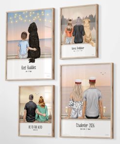 Design-Selv Plakat: Personer - Siddende