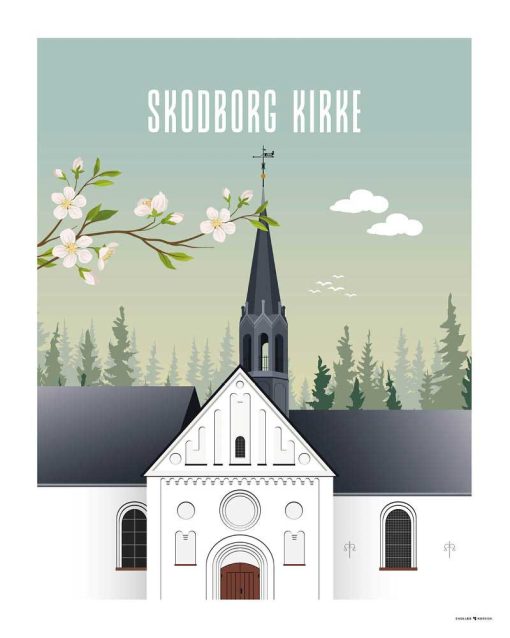 Skodborg Kirke, plakat