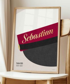 Alternative view of Studenterhue-plakat, STX