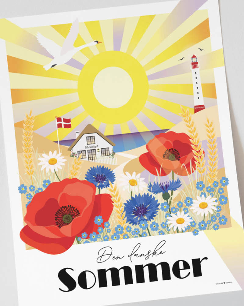 Plakat, Den danske Sommer